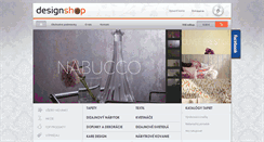 Desktop Screenshot of designshop.sk